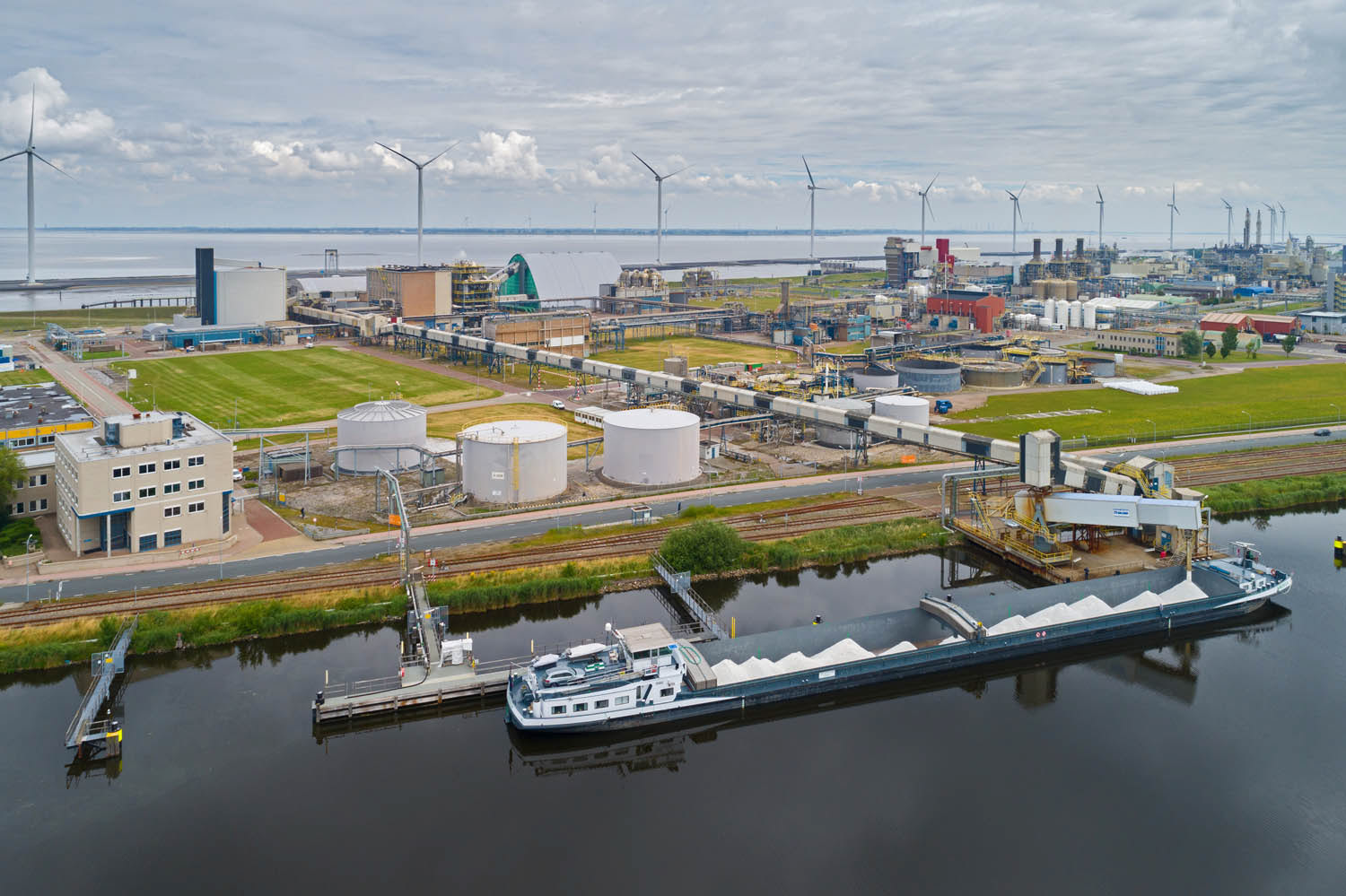 Binnenvaart Op Groene Waterstof Samenwerkende Bedrijven Eemsregio